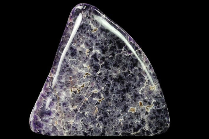 Wide, Free-Standing, Polished Chevron Amethyst - Morocco #142739